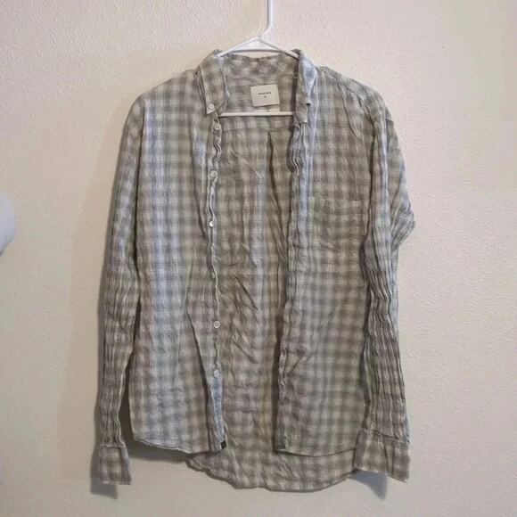Billy Reid Cotton Button Down size M - Picture 1 of 5